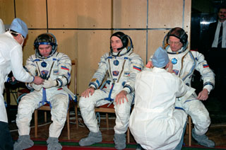 Strekalov, Dezhurov and Thagard  during 